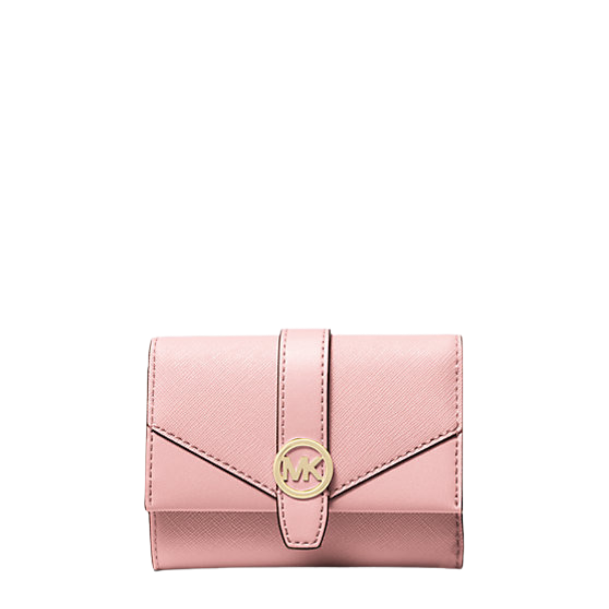 MICHAEL KORS Greenwich Medium Saffiano Leather Trifold Wallet