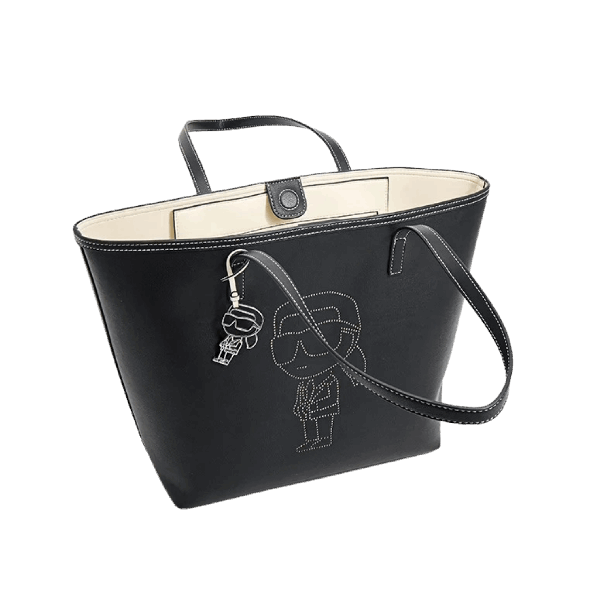 KARL LAGERFELD KON Tote Bag Black