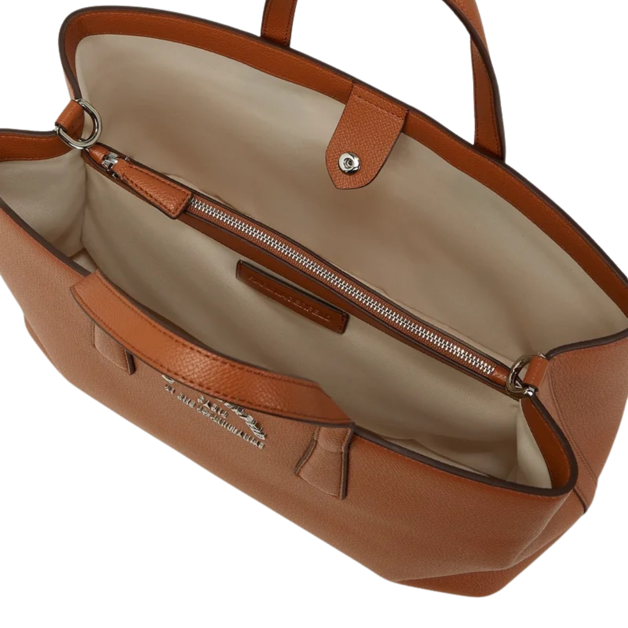 KARL LAGERFELD SATCHEL - Handbag - dark tan