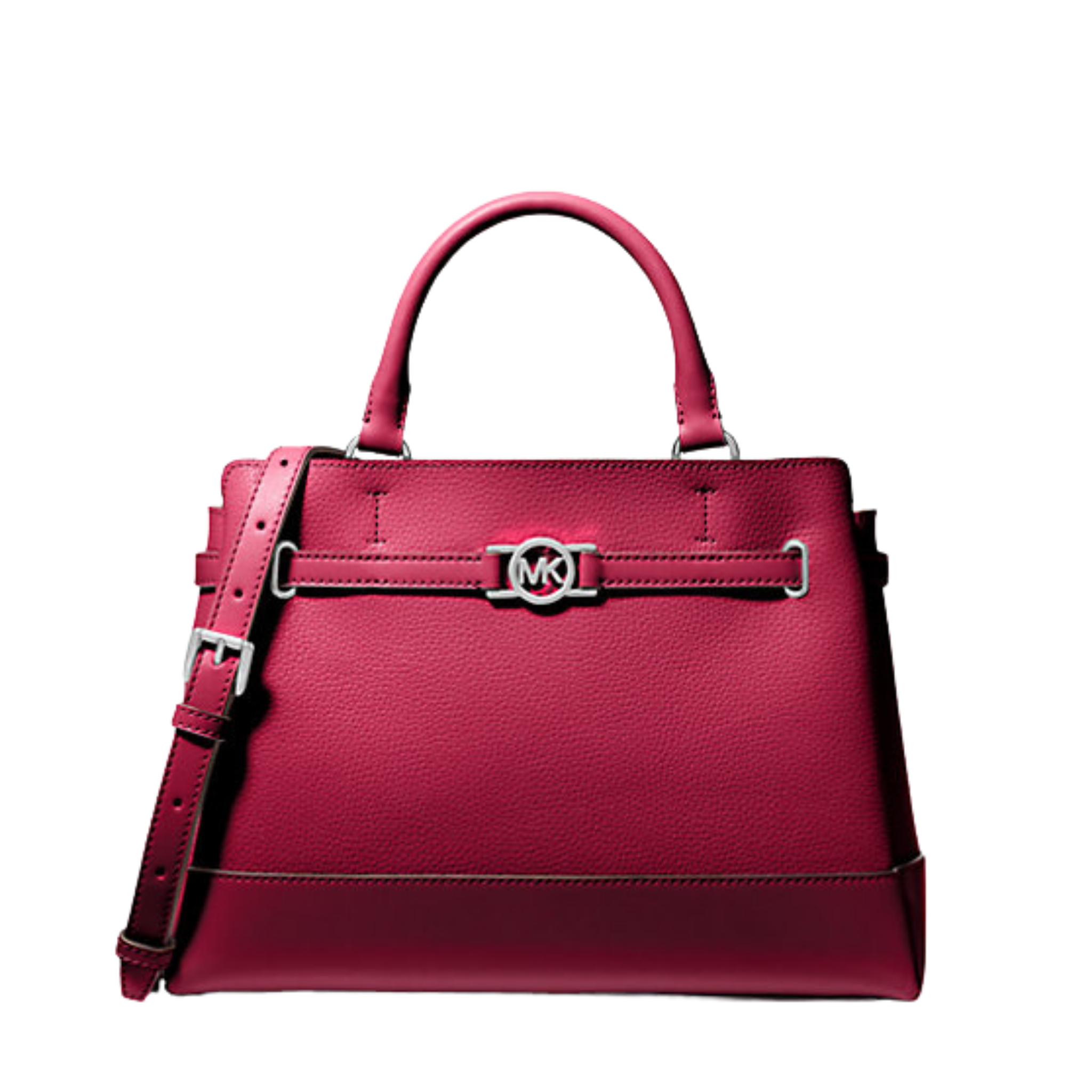 MICHAEL KORS Reed Large Pebbled Leather Satchel