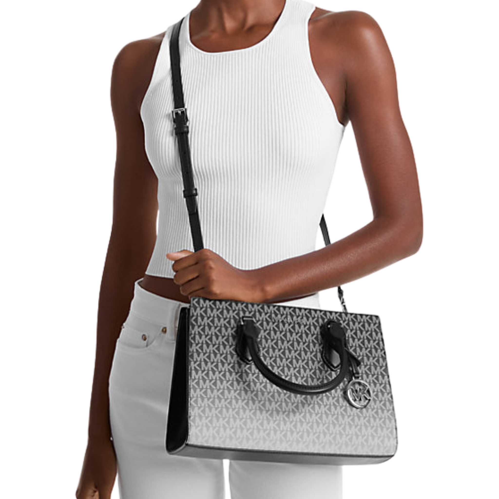 MICHAEL KORS Sheila Medium OmbrΓ© Signature Logo Satchel