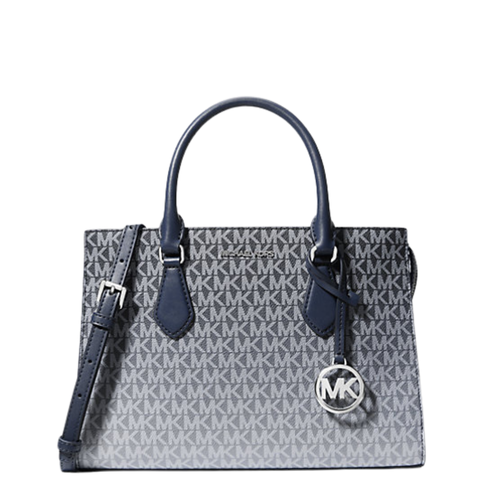 MICHAEL KORS Sheila Medium Ombré Signature Logo Satchel