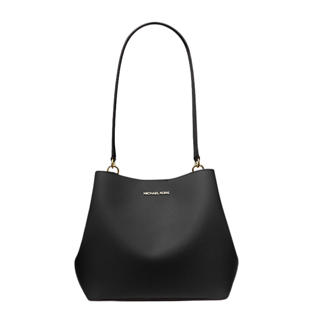 MICHAEL KORS Pratt Medium Shoulder Bag – Black