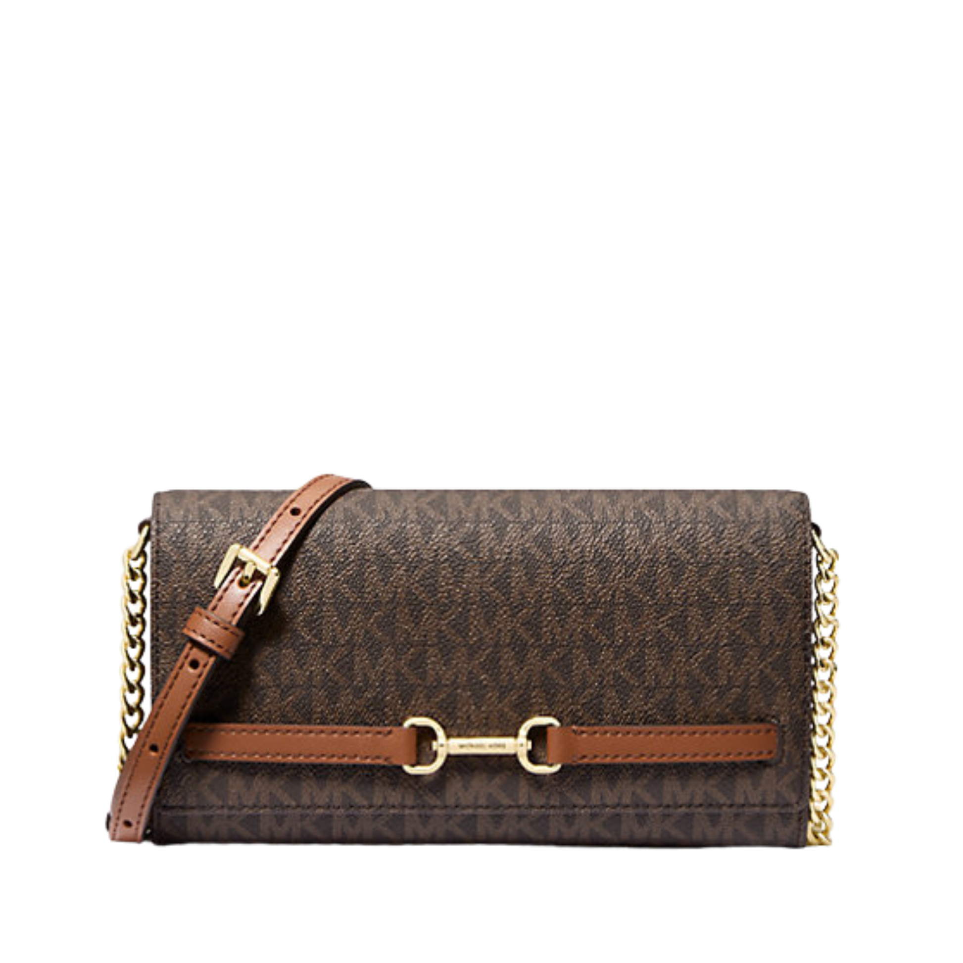 Large Signature Logo Convertible Crossbody Bag