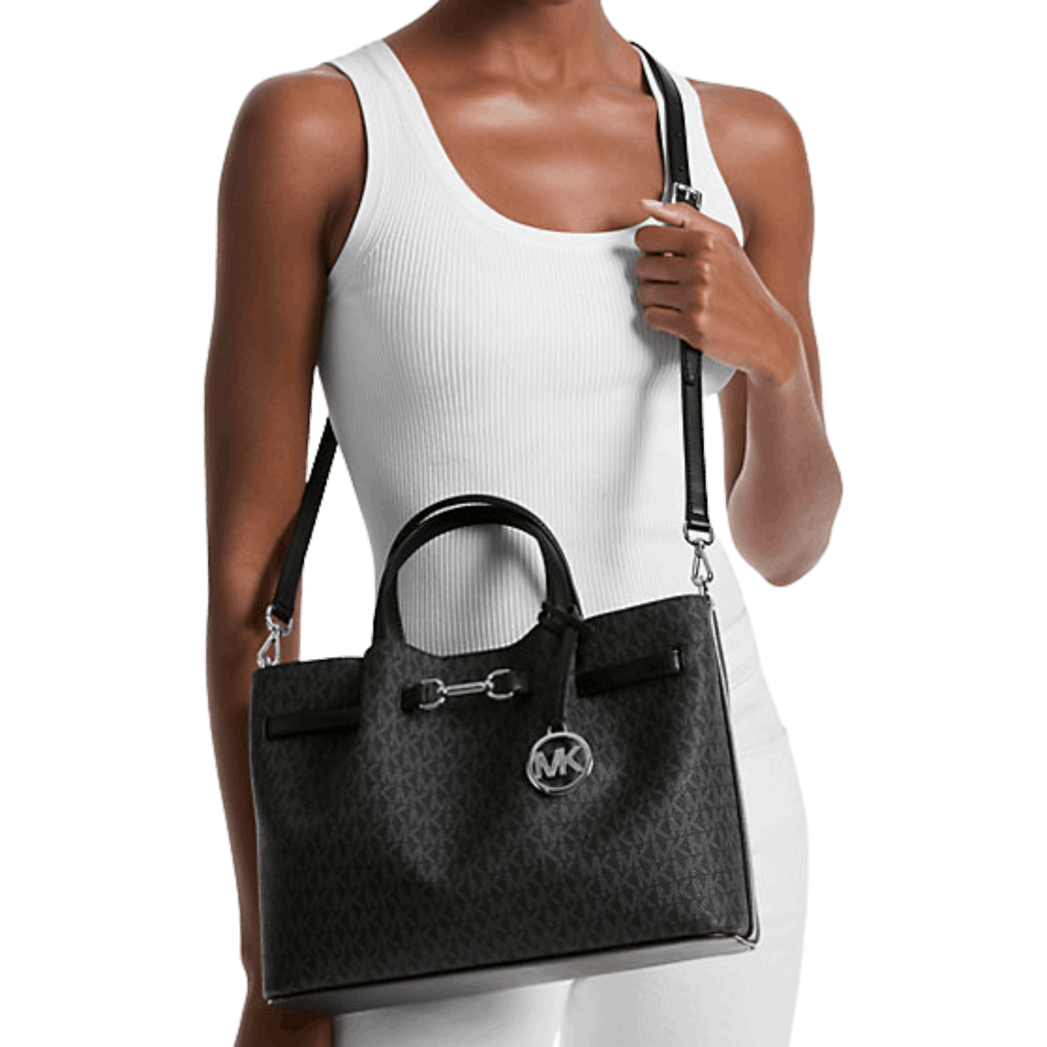 Michael Kors Medium Signature Logo Satchel