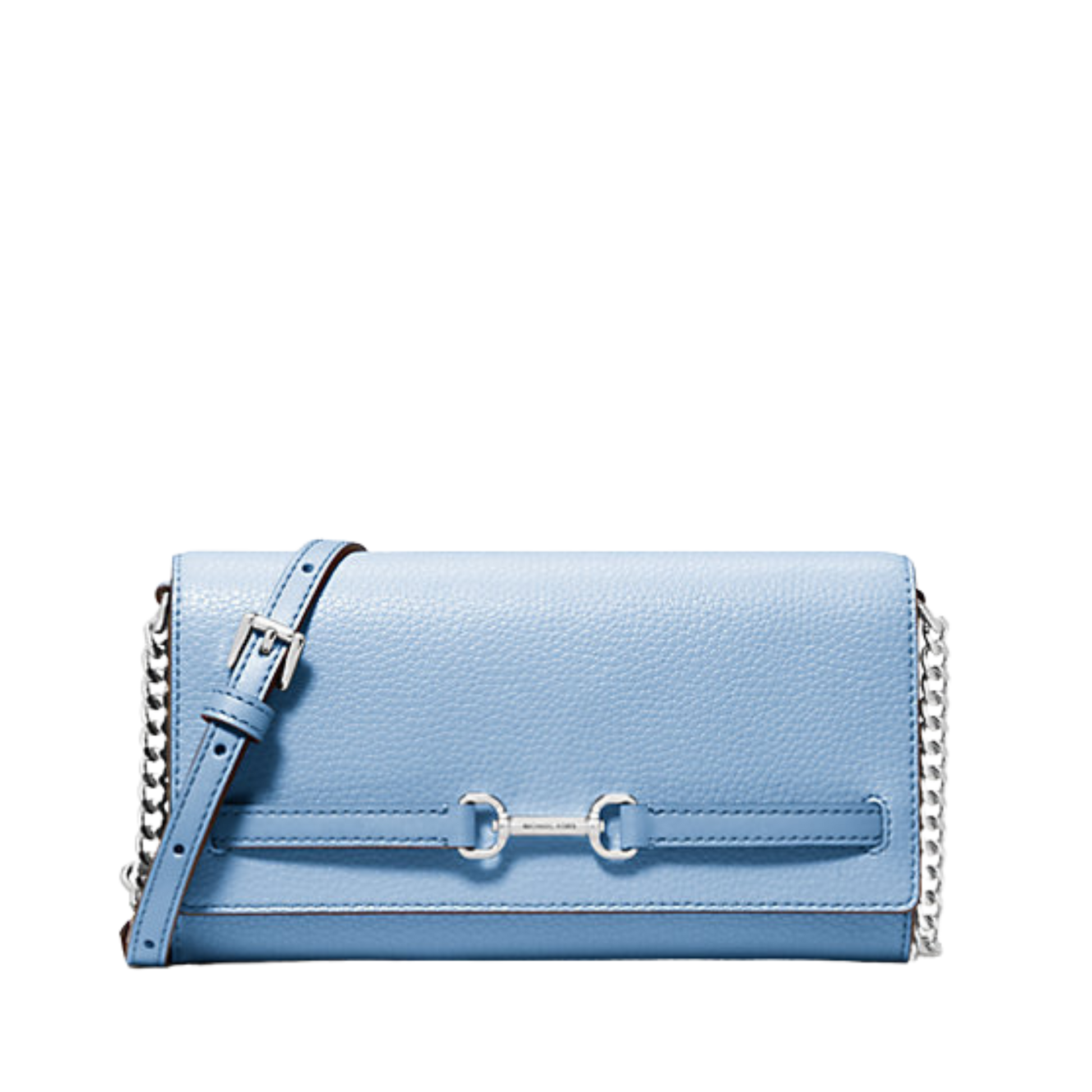 Large Pebbled Leather Convertible Crossbody Bag