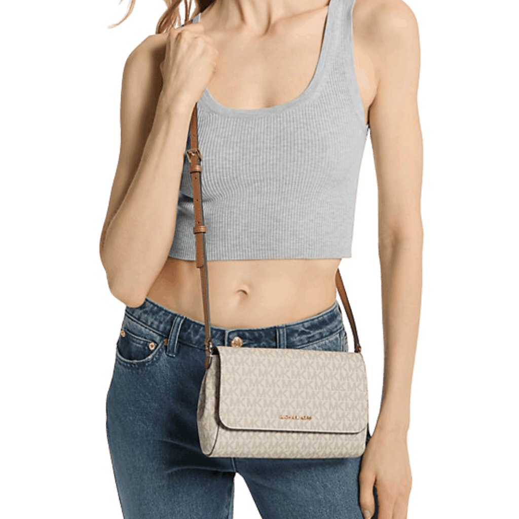 Michael Kors Medium Logo Convertible Crossbody Bag