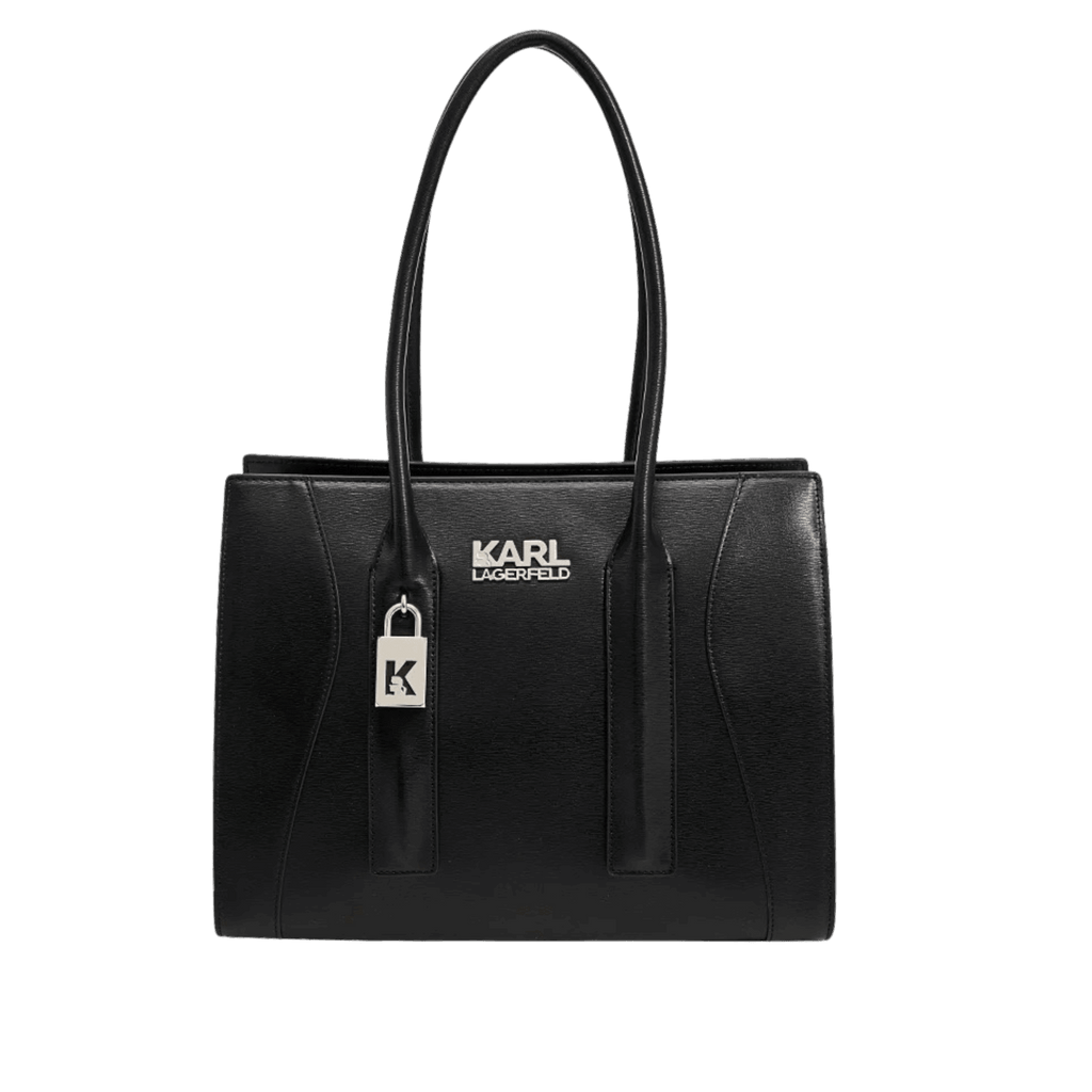 KARL LAGERFELD K/Kurl Handbag – Black