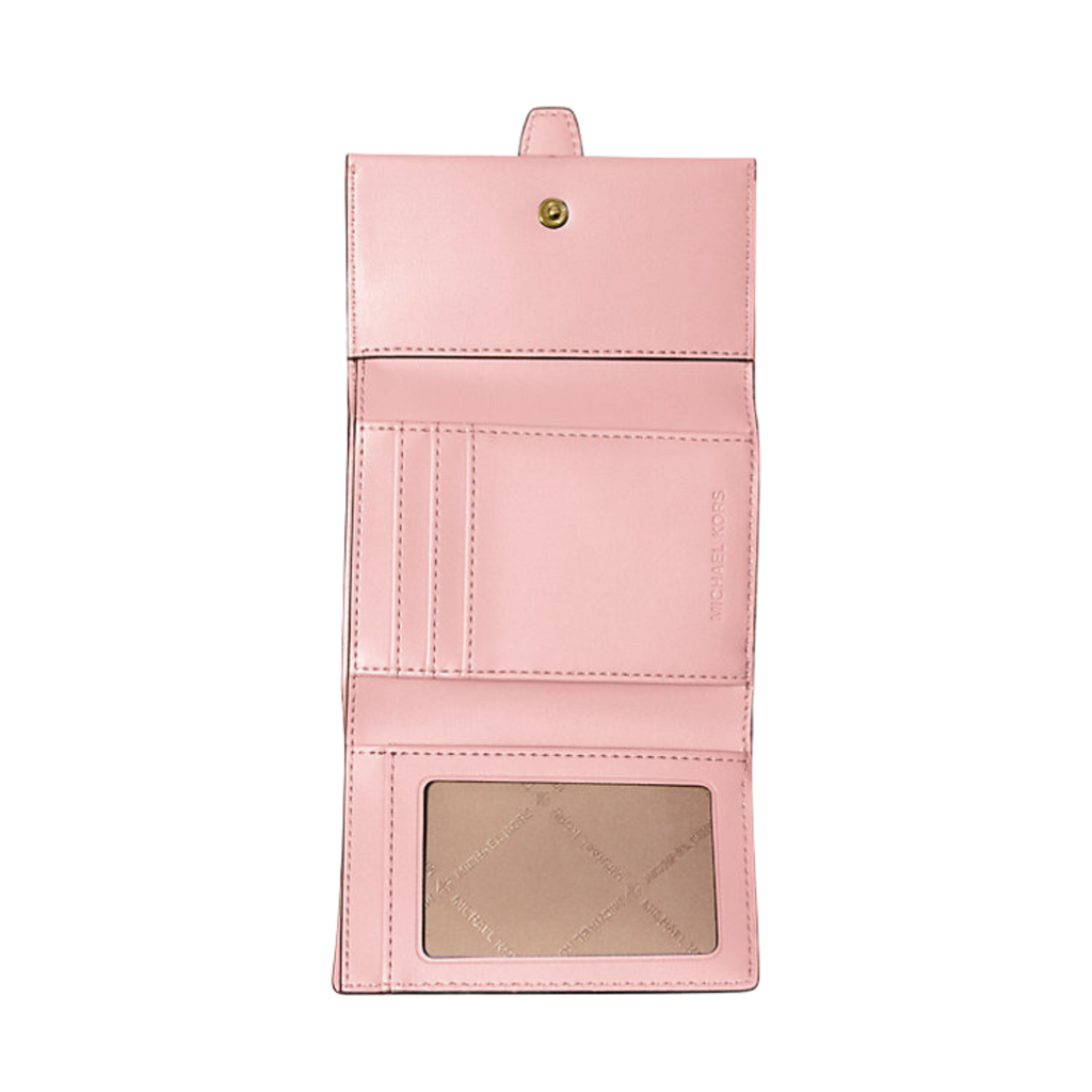 MICHAEL KORS Greenwich Medium Saffiano Leather Trifold Wallet