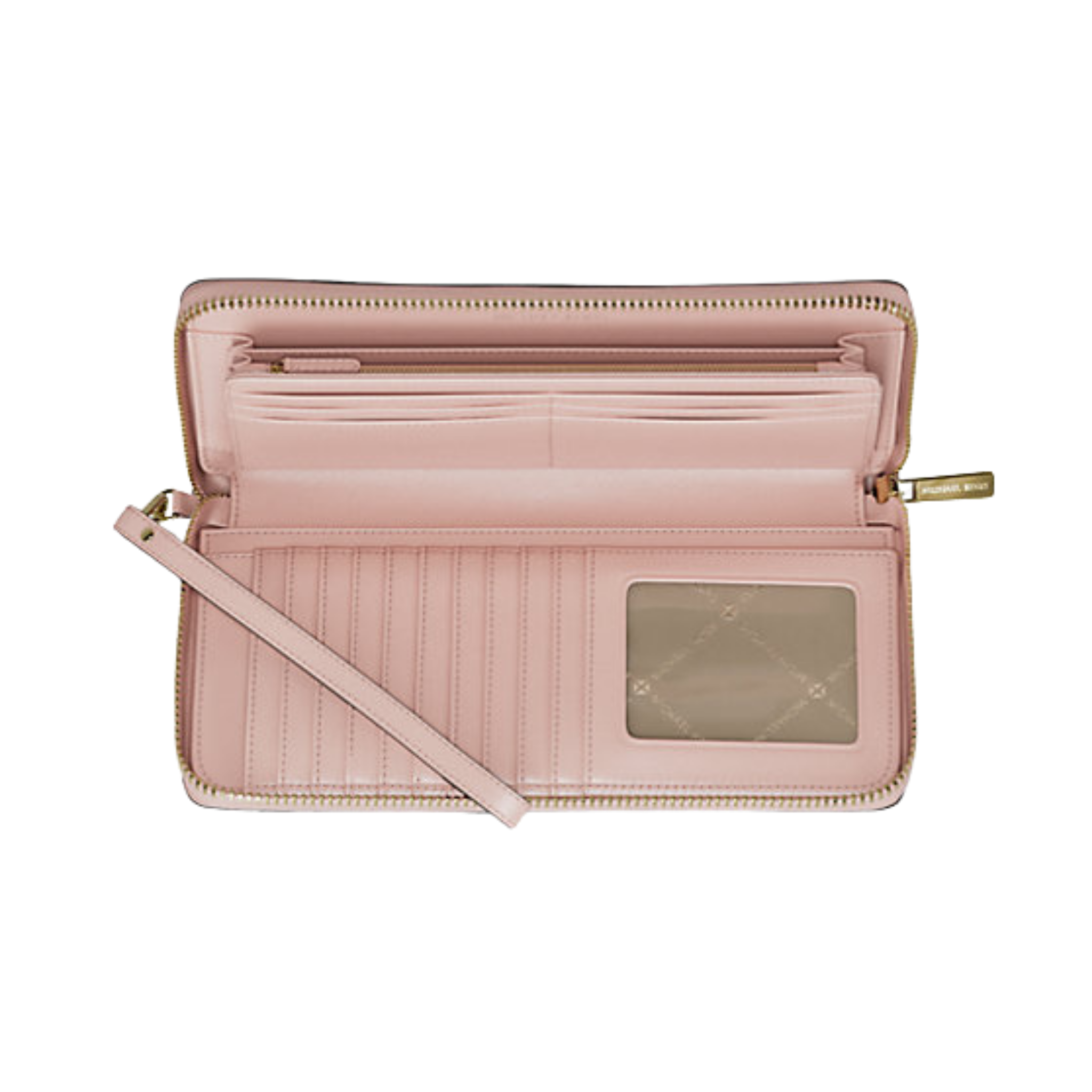 MICHAEL KORS Large Pebbled Leather Continental Wallet