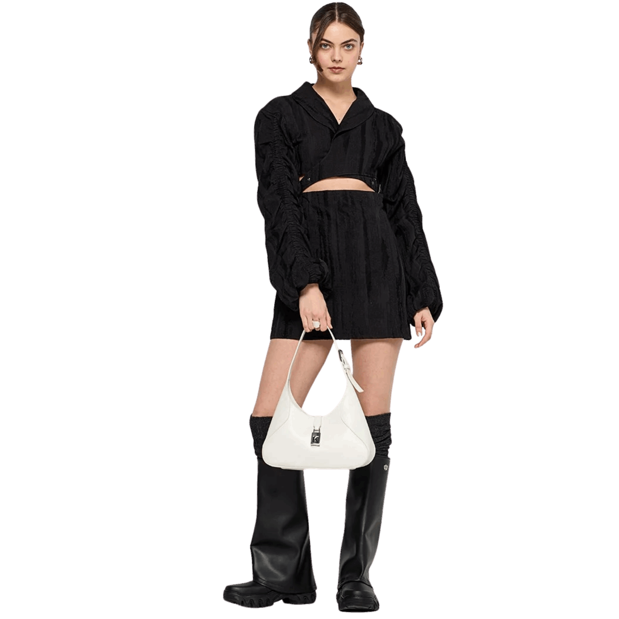 KARL LAGERFELD K/LOCKED Handbag Black