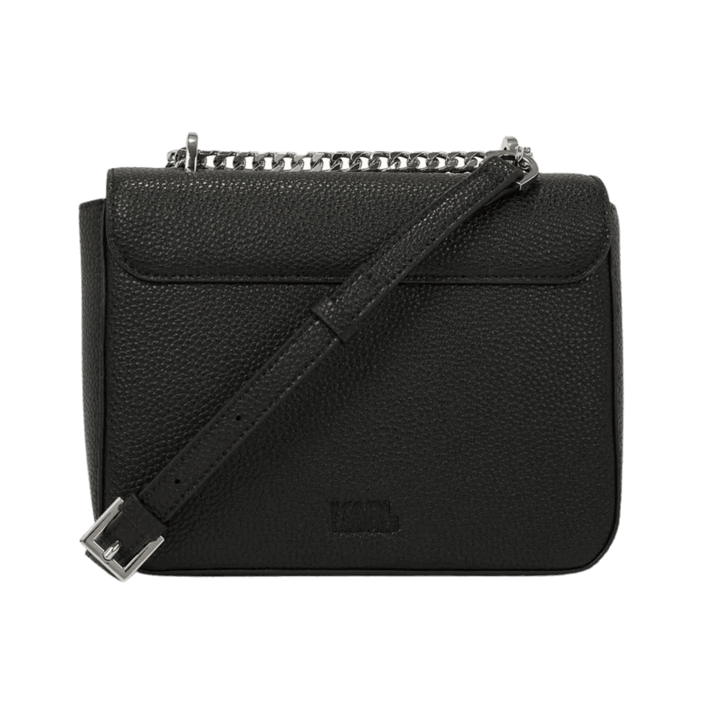 KARL LAGERFELD PEBBLE - Shoulder bag - black