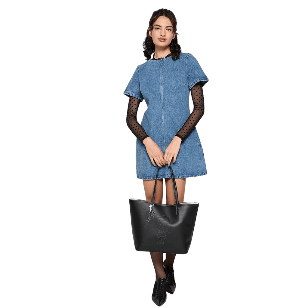 KARL LAGERFELD KON Tote Bag Black