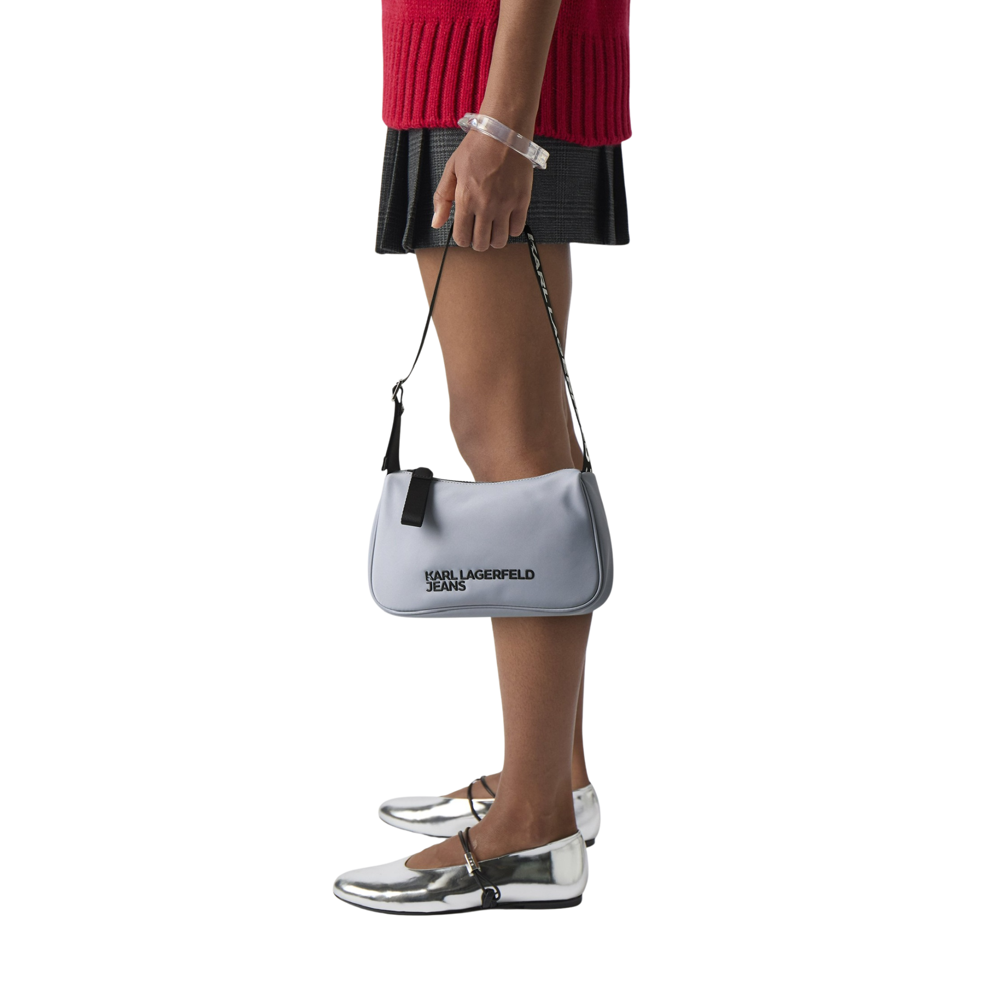 Karl Lagerfeld Jeans ESSENTIAL - Handbag - celestial blue