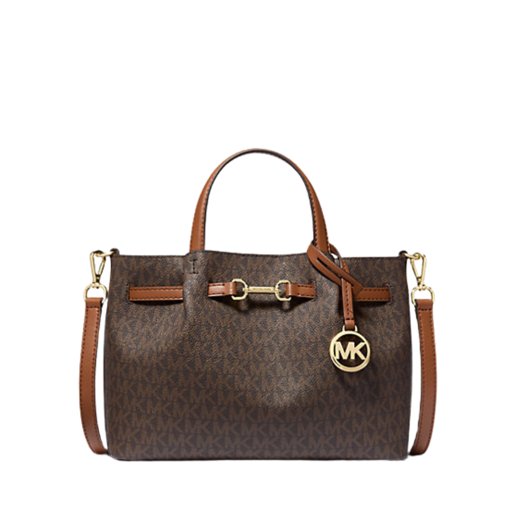 Michael Kors Carson Small Signature Logo Satchel