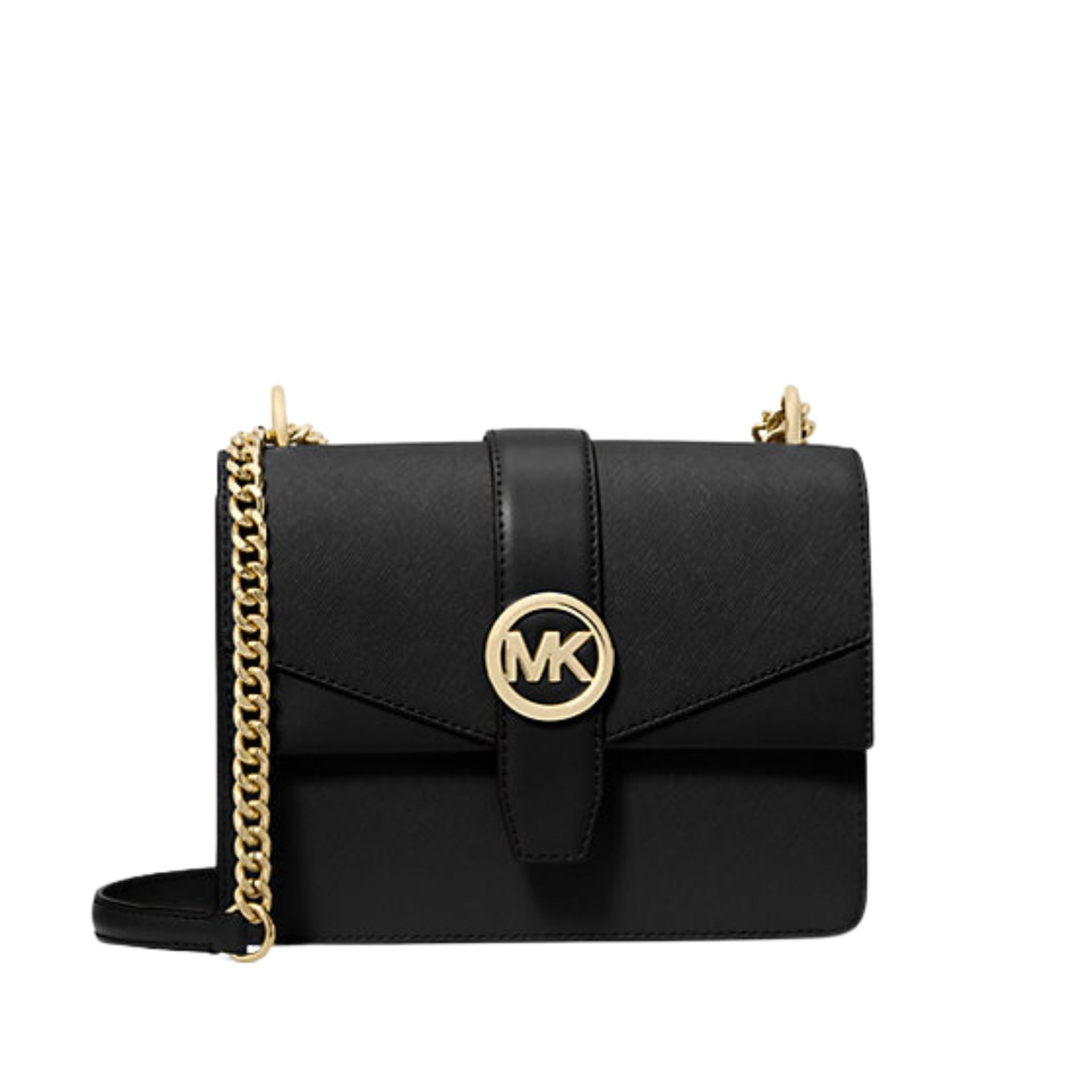 Michael Kors Greenwich Small Color-Block Signature Logo Crossbody Bag