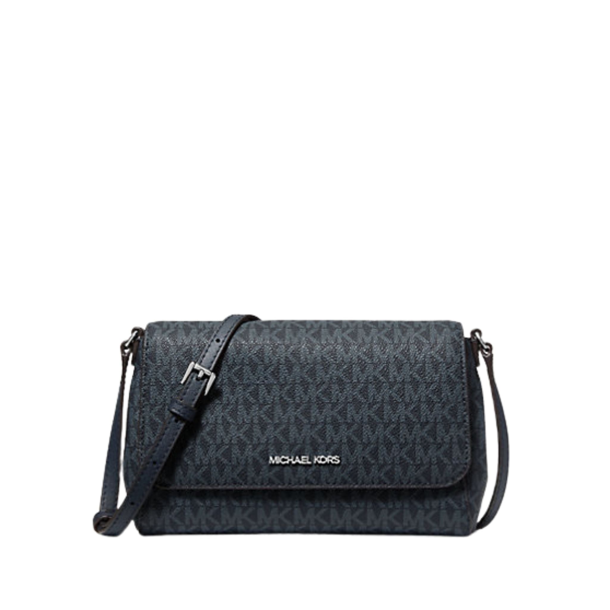Michael Kors Medium Signature Logo Convertible Crossbody Bag