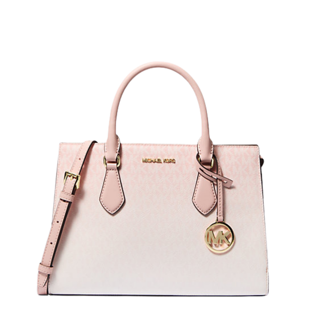 MICHAEL KORS Sheila Medium Ombré Signature Logo Satchel